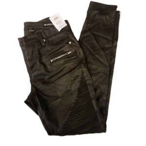 BlankNYC Black Moto Pants Size 26